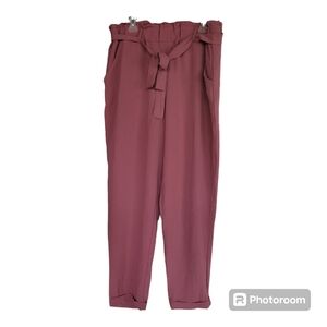SO Mauve Paper Bag Pants from Kohl's XXL